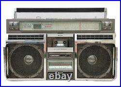 Vtg Conion CRC-H76F FM/AM Cassette Recorder Dynamic Stereo Boombox GhettoBlaster