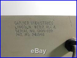 Vtg Garner 105 Dataraser Recorded Audio Data Tape Eraser Reel Cassette VHS Disk