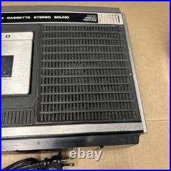 Vtg General Electric 3-5255A AM FM Cassette Tape Player Recorder WORKS