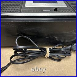 Vtg General Electric 3-5255A AM FM Cassette Tape Player Recorder WORKS