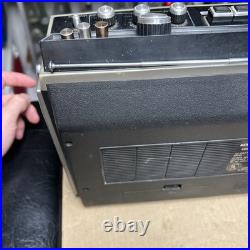 Vtg General Electric 3-5255A AM FM Cassette Tape Player Recorder WORKS