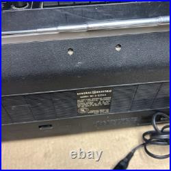 Vtg General Electric 3-5255A AM FM Cassette Tape Player Recorder WORKS