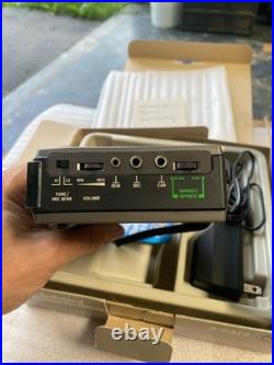Vtg General Electric Model 3-5318 Voice Activated Mini Cassette Recorder Tested