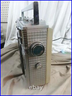 Vtg Lasonic TRC-918 Boombox AM/FM/SW1/SW2 RECEIVER Cassette PLAYER Recorder
