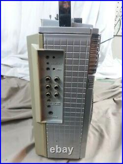 Vtg Lasonic TRC-918 Boombox AM/FM/SW1/SW2 RECEIVER Cassette PLAYER Recorder