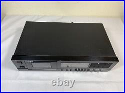 Vtg Luxman K-111 Cassette Player Recorder Deck Full Logic 2 Heads Dolby Metal