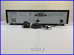 Vtg Luxman K-111 Cassette Player Recorder Deck Full Logic 2 Heads Dolby Metal