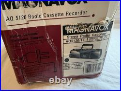 Vtg Magnavox AQ5050/17 Cassette Tape Player Recorder RadioBRAND NEW in BOX Vtg Magnavox AQ5050/17 Cassette Tape Player Recorder RadioBRAND NEW in BOX