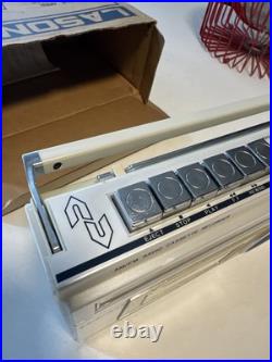 Vtg NOS Lasonic Boombox TRC-911 RADIO RECORDER CASSETTE Vtg NOS Lasonic Boombox TRC-911 RADIO RECORDER CASSETTE