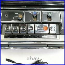 Vtg National Panasonic RQ-4050FD Boombox Radio Cassette Recorder UNTESTED 70's