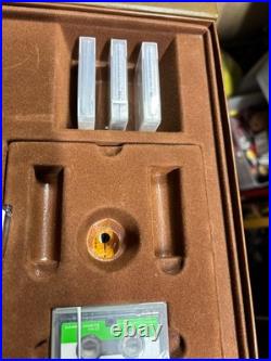 Vtg Olympus PearlCorder D130 Microcassette Tape Recorder with Accessories Tested