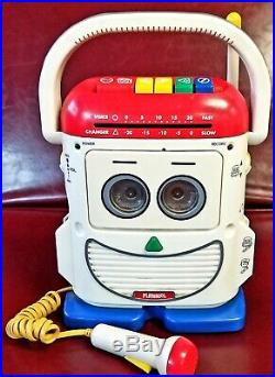 Vtg PLAYSKOOL PS-465 Mr Mike Toy Story Voice Changer Cassette Recorder Player