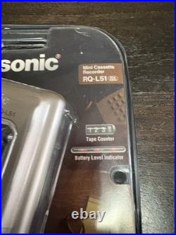 Vtg Panasonic Cassette Recorder RQ-L51 3X Rec Time Voice Activated Cue Review