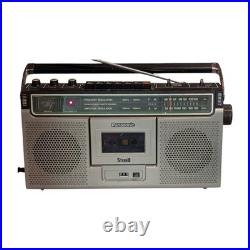 Vtg Panasonic RQ-4040 Boombox Stereo Tape Cassette Recorder AM/FM Portable Works