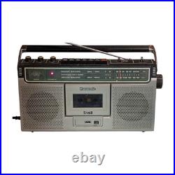 Vtg Panasonic RQ-4040 Boombox Stereo Tape Cassette Recorder AM/FM Portable Works