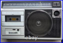 Vtg Panasonic RX-1740 BOOMBOX AM/FM Radio Cassette Player Recorder 1978-1983