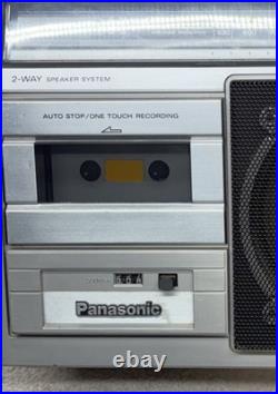Vtg Panasonic RX-1740 BOOMBOX AM/FM Radio Cassette Player Recorder 1978-1983