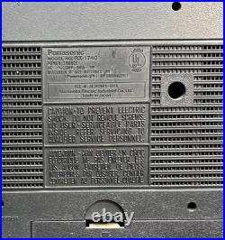 Vtg Panasonic RX-1740 BOOMBOX AM/FM Radio Cassette Player Recorder 1978-1983