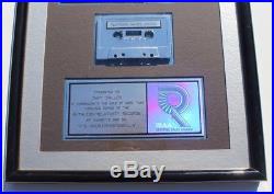 Vtg RIAA Eazy-E Ruthless Records Platinum Sales Award CD & Cassette Plaque