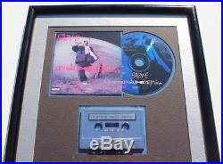 Vtg RIAA Eazy-E Ruthless Records Platinum Sales Award CD & Cassette Plaque