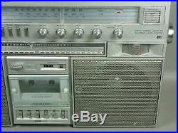 Vtg Realistic 14-778A AM/FM Stereo Cassette Recorder Radio SCR-8 Boom Box NR