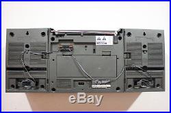 Vtg SHARP G4-A2 2 Way Boombox Cassette Player/Recorder Ghetto Blaster OG Radio