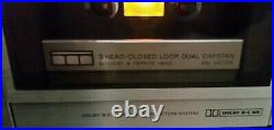 Vtg SONY TC-K555 3 Head Stereo Cassette Deck Player Recorder TCK555 Tested