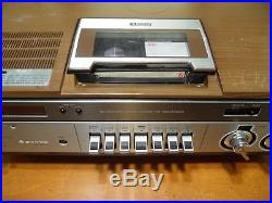 Vtg Sanyo Beta Betacord Video Cassette Recorder Player VTC 9100A VHF/UHF Working