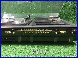 Vtg Sanyo GXT 5000 Turntable Cassette Tape Recorder Dolby Ultra Rare As Is wow