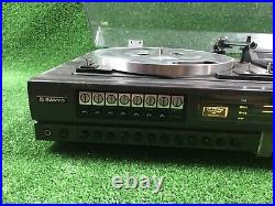 Vtg Sanyo GXT 5000 Turntable Cassette Tape Recorder Dolby Ultra Rare As Is wow