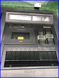 Vtg Sanyo GXT 5000 Turntable Cassette Tape Recorder Dolby Ultra Rare As Is wow