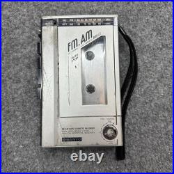 Vtg Sanyo M1770F Mini Radio Cassette Player Bundle With Case Tested 9 Cassette