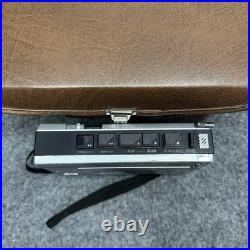 Vtg Sanyo M1770F Mini Radio Cassette Player Bundle With Case Tested 9 Cassette