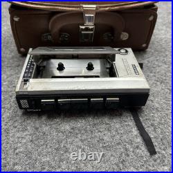 Vtg Sanyo M1770F Mini Radio Cassette Player Bundle With Case Tested 9 Cassette