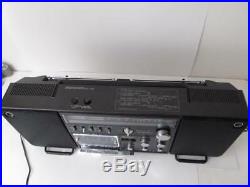 Vtg Sanyo M9998 AM/FM Radio Stereo Cassette Recorder Boombox Pls Read