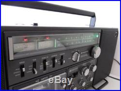 Vtg Sanyo M9998 AM/FM Radio Stereo Cassette Recorder Boombox Pls Read