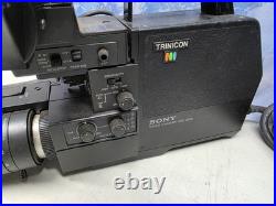 Vtg Sony SL-2000 Beta Cassette Recorder With TT-2000 HVC-2200 Camera & Editing