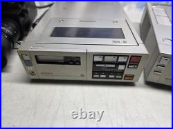 Vtg Sony SL-2000 Beta Cassette Recorder With TT-2000 HVC-2200 Camera & Editing