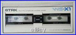 Vtg Tested Sansui WS-X1 6 Track Cassette Recorder 8 Channel Mixer + Instructions