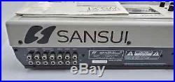 Vtg Tested Sansui WS-X1 6 Track Cassette Recorder 8 Channel Mixer + Instructions