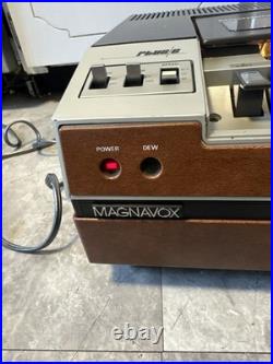 WORKING! Magnavox Top Loading Vintage VHS Video Cassette Recorder VK8227BRO1