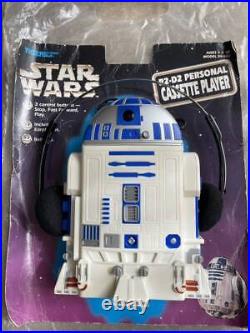 WORKING R2D2 Personal Cassette Player Star Wars Vintage Unused Retro from Japan