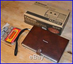 Walkman Panasonic RQ-2720 Portable cassette tape recorder vintage boxed