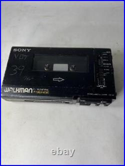 Walkman SONY WM-D6C(B) Professional Vintage Cassette Recorder Black Japan Tested