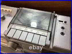 XL Retro Amstrad Ghetto Blaster VTG Boombox -Twin Cassette Radio Record Player
