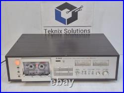YAMAHA K-850 NS Series Stereo Cassette Deck Vintage Japan SEE VIDEO-NEEDS REPAIR