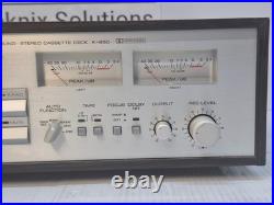 YAMAHA K-850 NS Series Stereo Cassette Deck Vintage Japan SEE VIDEO-NEEDS REPAIR