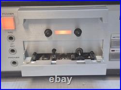 YAMAHA K-850 NS Series Stereo Cassette Deck Vintage Japan SEE VIDEO-NEEDS REPAIR