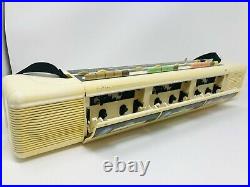 YORX NEWAVE FP-1010 Vintage 80's Triple cassette recorder player Am/Fm radio