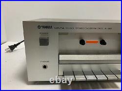 Yamaha K-350 Vintage Cassette Deck Player & Recorder NEW IN BOX RARE